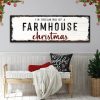 Farmhouse Christmas Sign suitedtosucceed